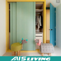 Modern White Pull Out Melamine Walk in Wardrobe Closet (AIS-W020)